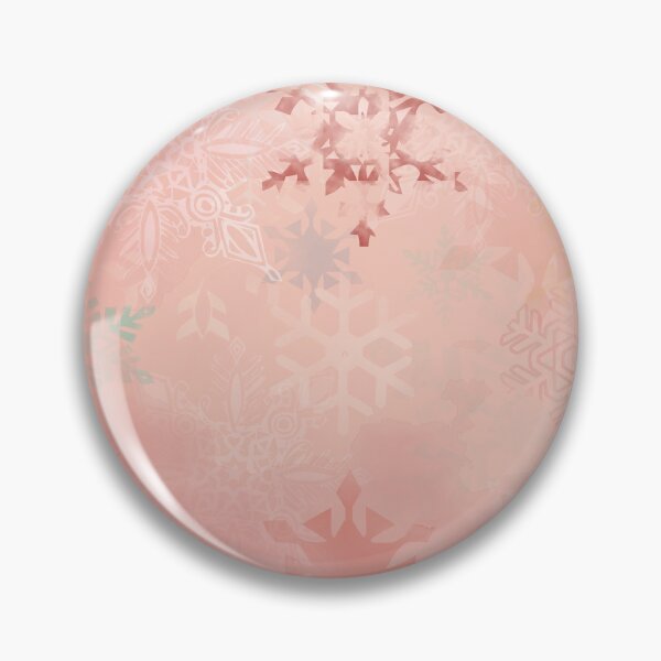 Item preview, Whimsical Peach Snowflakes designed and sold by IZiets.