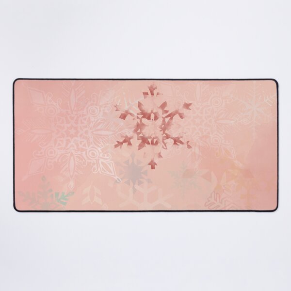 Item preview, Whimsical Peach Snowflakes designed and sold by IZiets.