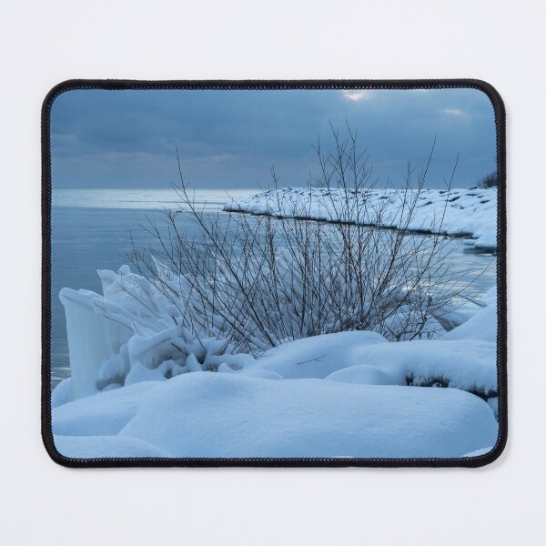 Item preview, Blue Cold - Polar Vortex Ice and Snow Formations designed and sold by Georgia Mizuleva.