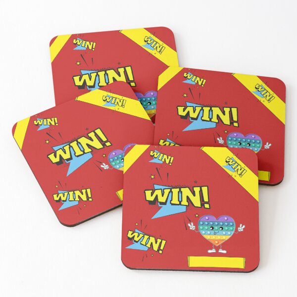 Item preview, WIN THE DAY WITH BEST LOVE - CUTE HEART designed and sold by OMdesign10.