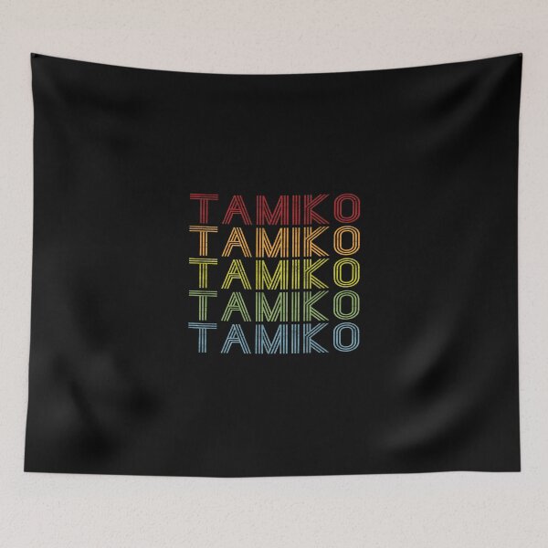 Item preview, Tamiko Name T Shirt - Tamiko Vintage Retro Tamiko Name Gift Item Tee designed and sold by chezeva.