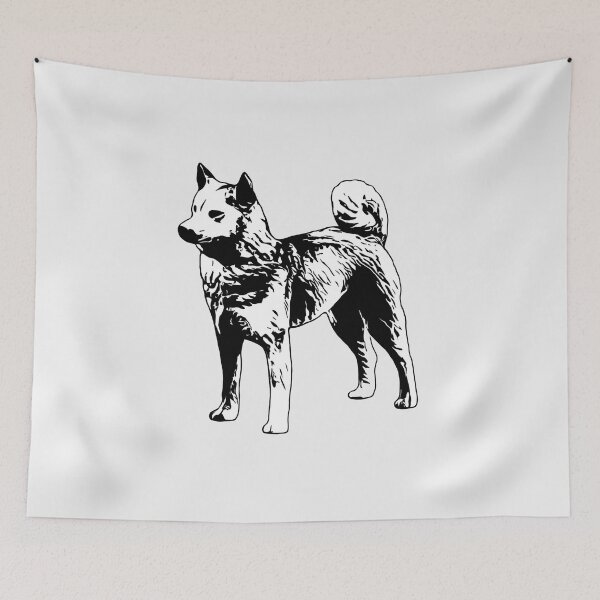 Item preview,  Jindo dog Korean Jindo Dog Korea Natural Monument designed and sold by yoomyngsang.