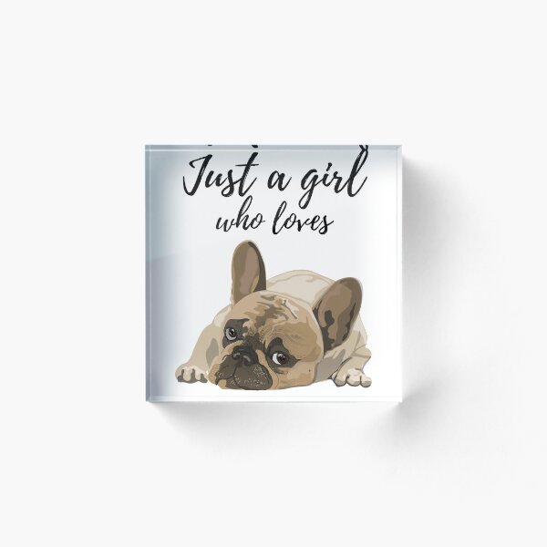 Aperçu de l'œuvre Fille qui aime les Frenchies // Bouledogue Français créée et vendue par Jamesf37.