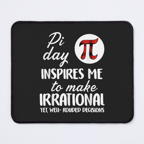 Item preview, Buffalo Plaid Pi Symbol Pi Day Inspires Me Math Lover Gifts designed and sold by Corelli87.
