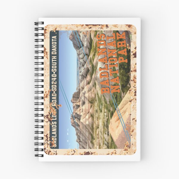 Item preview, Badlands National Park South Dakota State Park USA Sticker T-Shirt 04 designed and sold by OuterShellUK.