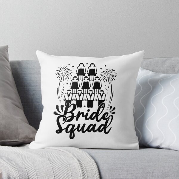 Item preview, Bride Squad Bridal Cheer Party Matching Ensemble designed and sold by GravitiTees.