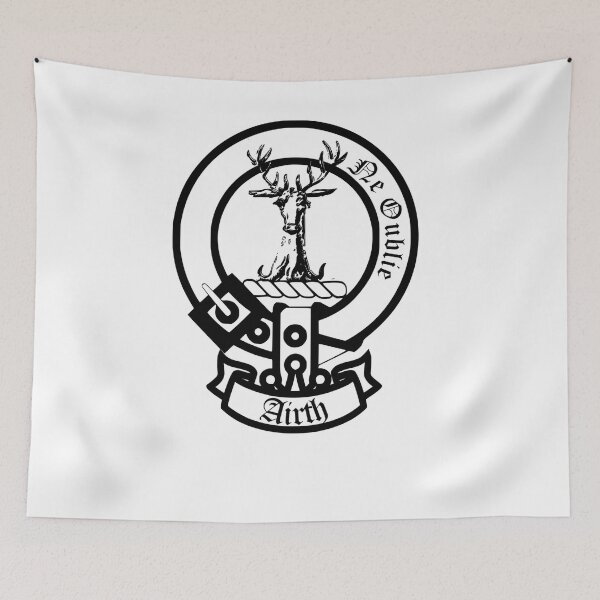 Item preview, Airth Scottish Clan Surname crest designed and sold by BagTown Clans.