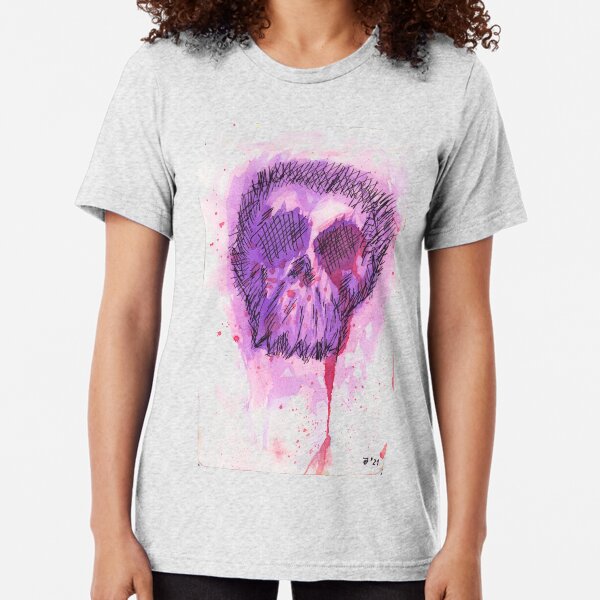 #skull Tri-blend T-Shirt