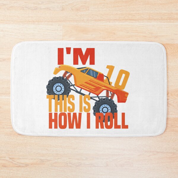 Item preview,  Kids I'm 10 This Is How I Roll Monster Truck 10th Birthday Boy Gift designed and sold by DrH4af.