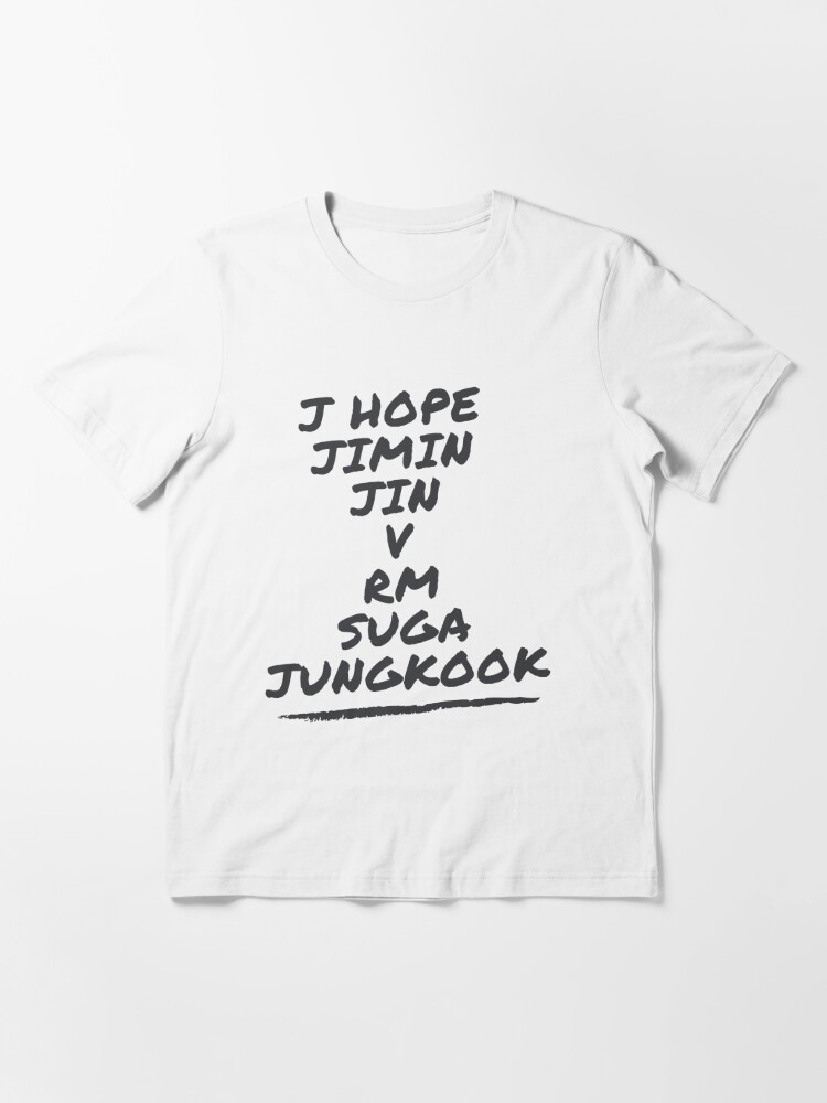 BTS BUTTER Jin Jimin RM Suga Jhope Teahyung T-Shirt