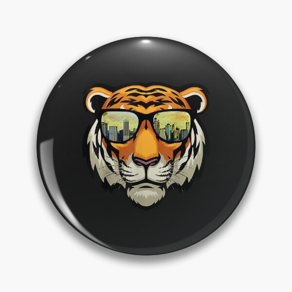Item preview, Cool Tiger Sunglasses Face Bengal Growling Mouth Cat 2022 designed and sold by Corelli87.