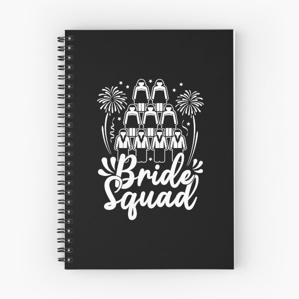 Item preview, Bride Squad Bridal Cheering Party Matching Group designed and sold by GravitiTees.