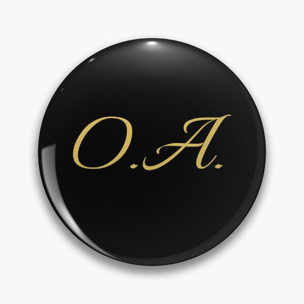 Item preview, OA Initials | Gold Lettering | Personalised Gifts designed and sold by Avo And Sriracha.