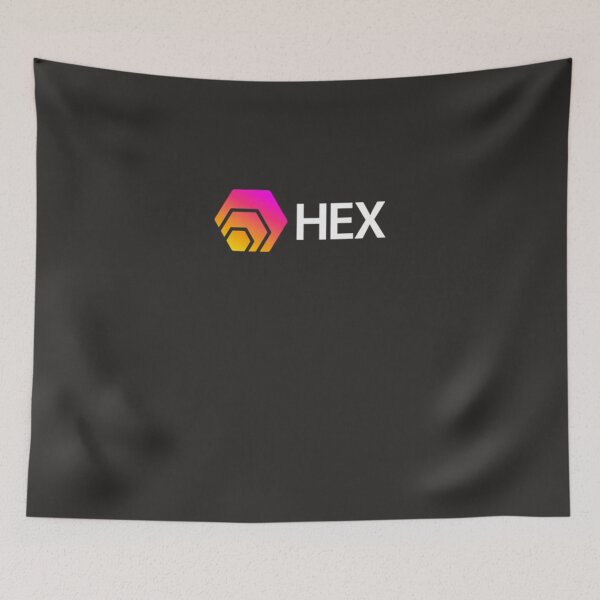 Item preview, HEX Crypto Hexagon Logo Classic T-Shirt designed and sold by LucaBatzner.