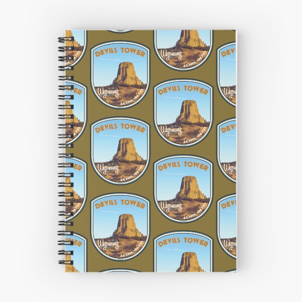 Item preview, Devils Tower National Monument Wyoming State Park USA Sticker T-Shirt 02 designed and sold by OuterShellUK.