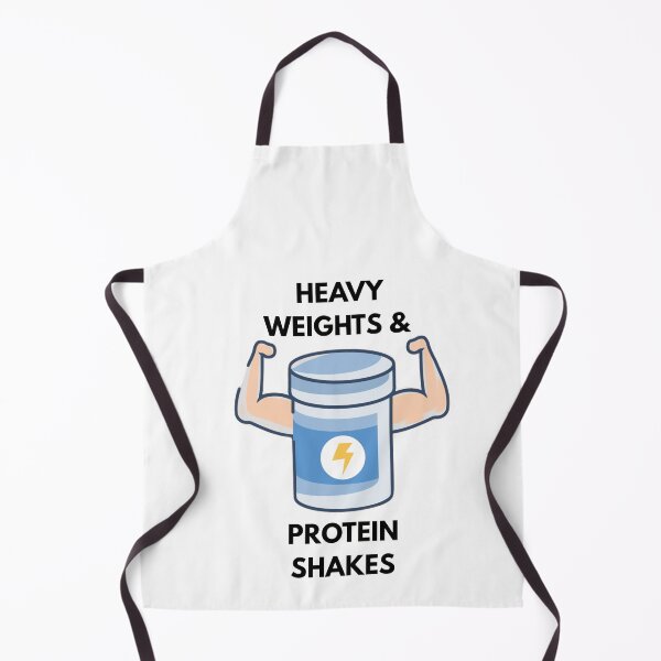 Item preview, HEAVY WEIGHTS AND PROTEIN SHAKE designed and sold by DiscoVibes.