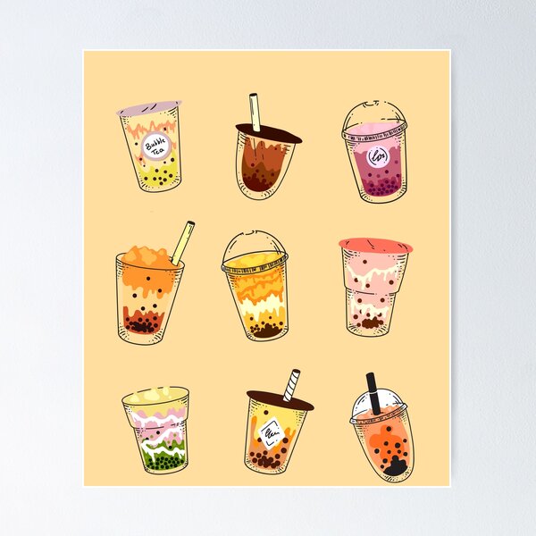 Artikel-Vorschau von Bubble Tea-Kollektion, designt und verkauft von soumayajp.