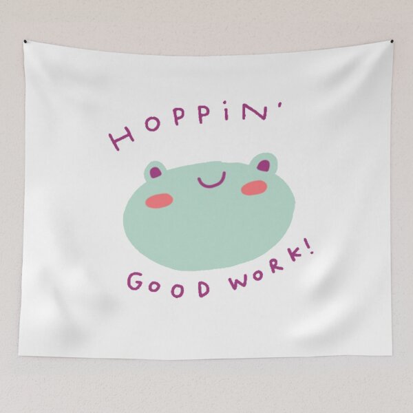 Item preview, HOPPIN GOOD WORK designed and sold by DiscoVibes.