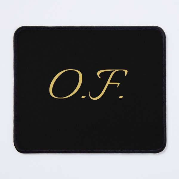 Item preview, OF Initials | Gold Lettering | Personalised Gifts designed and sold by Avo And Sriracha.