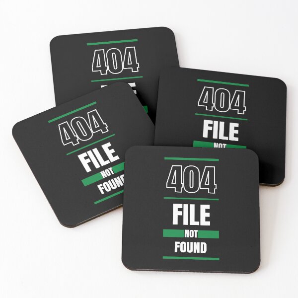 Item preview, 404 File Not Found Funny T-Shirt designed and sold by WilkDesign.
