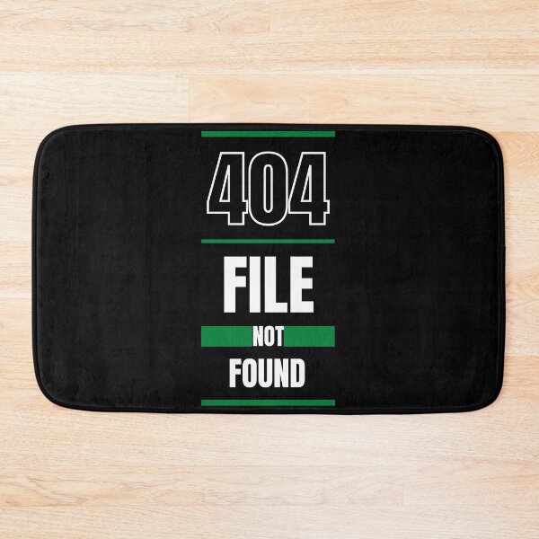 Item preview, 404 File Not Found Funny T-Shirt designed and sold by WilkDesign.