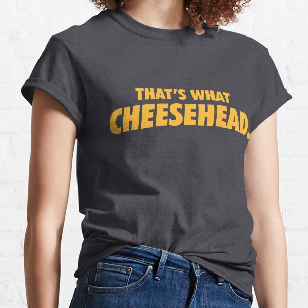 INKpressionists Green Bay Fans Cheese Head Nation Classic T-Shirt