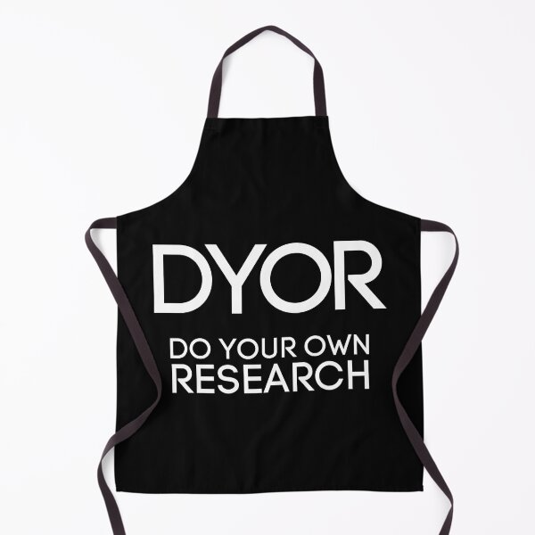 Item preview, Funny NFT Quote DYOR designed and sold by nft-millionaire.