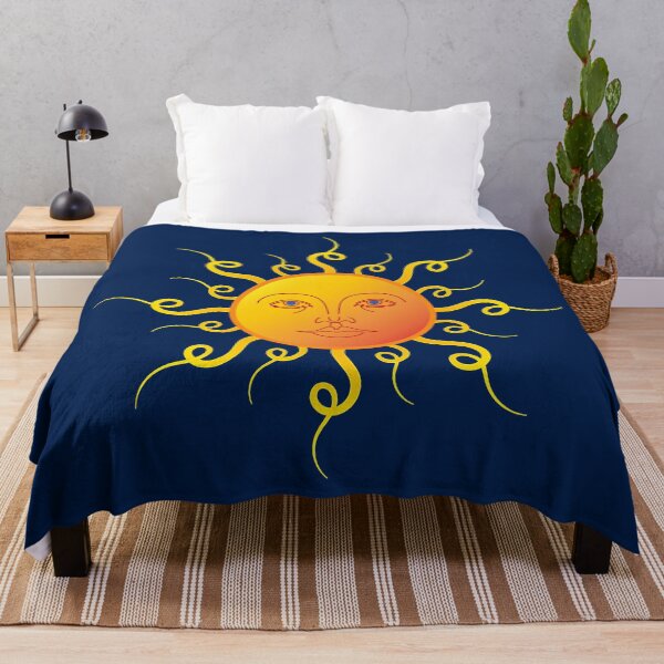 Item preview, Red Yellow Sun Face Mati designed and sold by Yiorgos Designs.