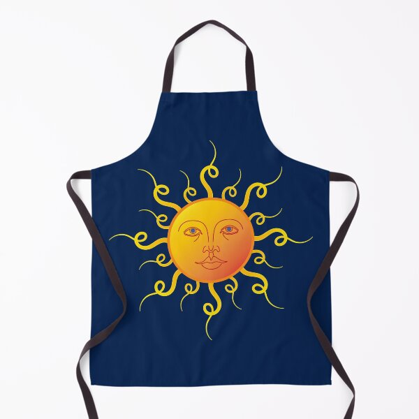 Item preview, Red Yellow Sun Face Mati designed and sold by Yiorgos Designs.