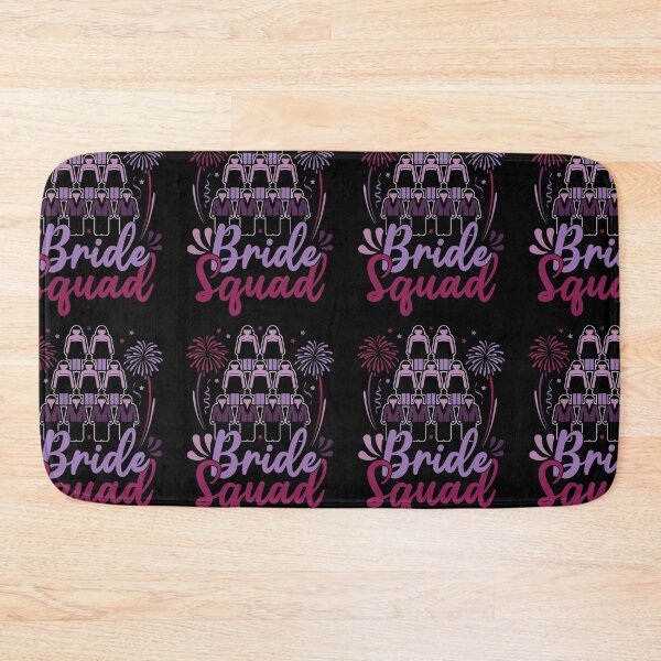 Item preview, Bride Squad Bridal Cheer Theme Matching Party Group designed and sold by GravitiTees.