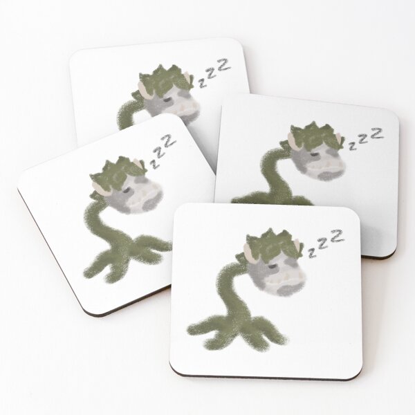 Item preview, Sleepy Cowplant (white bg) designed and sold by RadiantDuat.
