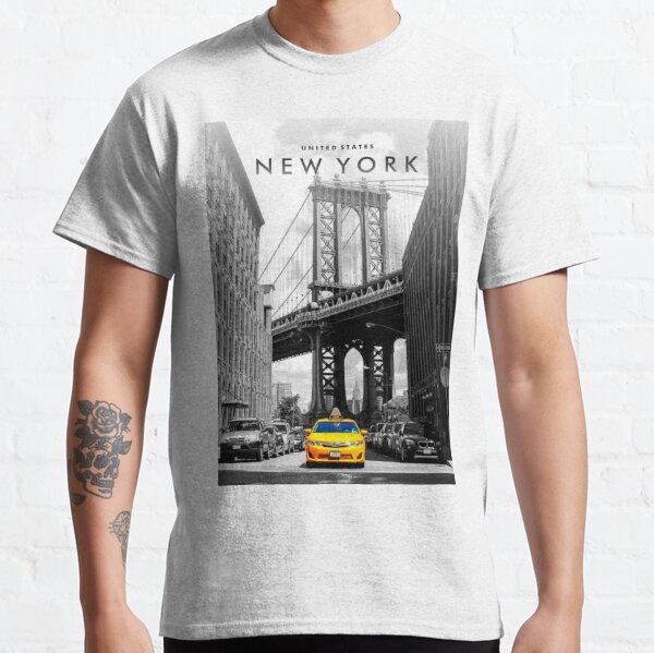 New York City Skyline - USA - Yankee T-shirt