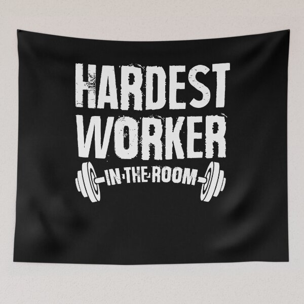 Item preview, Hardest Worker In The Room Shirt- Powerlifting Shirt- Weightlifting Shirt- Gift For Bodybuilder- Crossfit shirt- Fitness Shirt- Gym Shirt designed and sold by aymob.