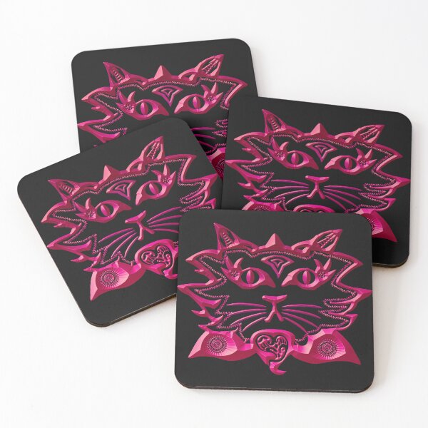 Item preview, WHEN A FUNNY AND FRIENDLY TATTOOED CAT KISSES A LOTUS FLOWER. designed and sold by Ralek.