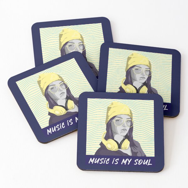 Item preview, Music is my soul - Cool Music Lover Musician Gifts designed and sold by mayamay0.