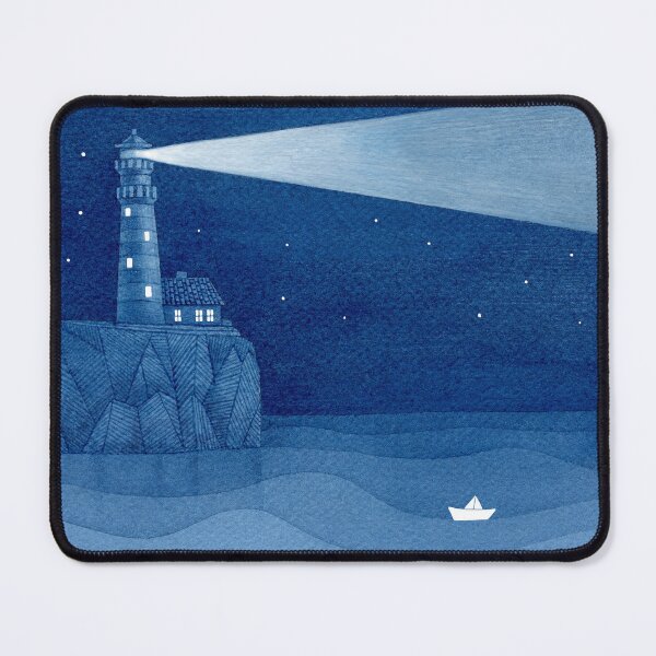 Item preview, Lighthouse, small house & paperboat designed and sold by VApinx.
