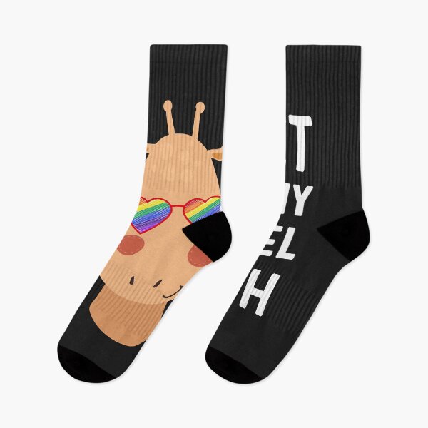 Item preview, Funny Gay Pride Stuff Teen LGBT Giraffe Get On My Level Bruh Pullover Hoodie designed and sold by Corelli87.