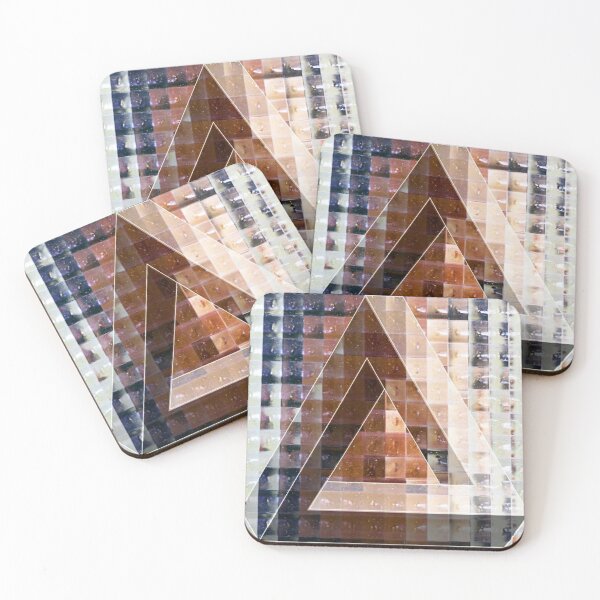 Item preview, triangle made of quadrilaterals designed and sold by ritusdesigns.