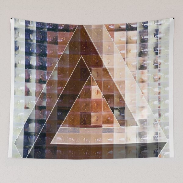 Item preview, triangle made of quadrilaterals designed and sold by ritusdesigns.