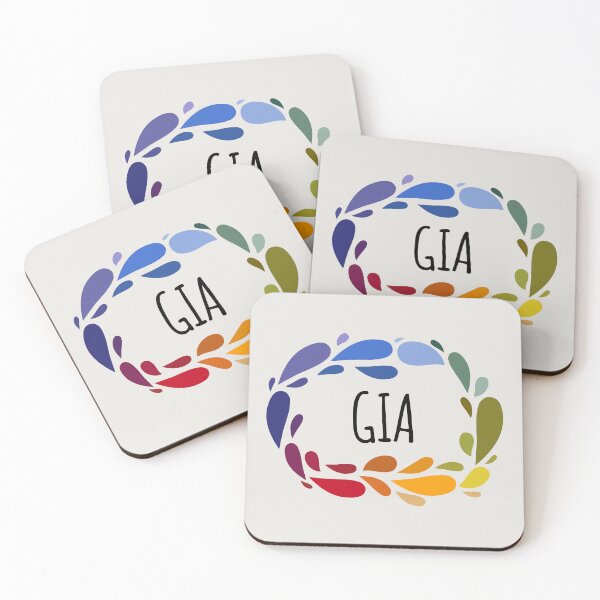 Item preview, Gia Name Cute Colorful Gift Named Gia designed and sold by kindxinn.