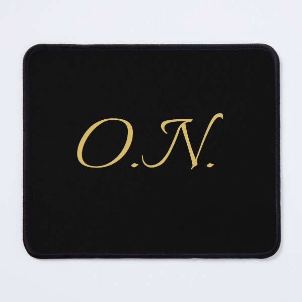 Item preview, ON Initials | Gold Lettering | Personalised Gifts designed and sold by Avo And Sriracha.
