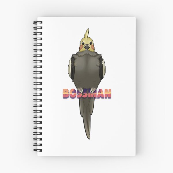 Item preview, Cockatiel Bossman Red designed and sold by Best Behaved Birds.