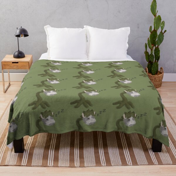 Item preview, Sleepy Cowplant (green bg) designed and sold by RadiantDuat.