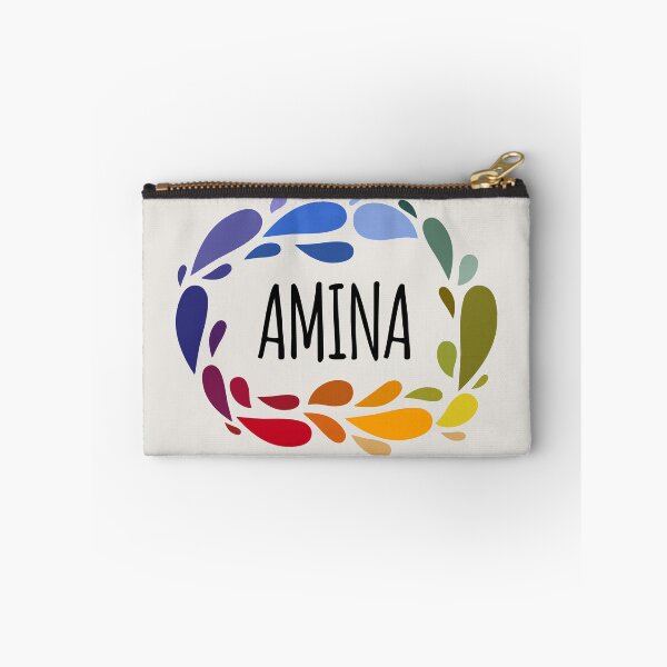 Item preview, Nombre de Amina Lindo regalo colorido llamado Amina designed and sold by kindxinn.