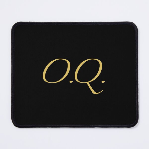 Item preview, OQ Initials | Gold Lettering | Personalised Gifts designed and sold by Avo And Sriracha.
