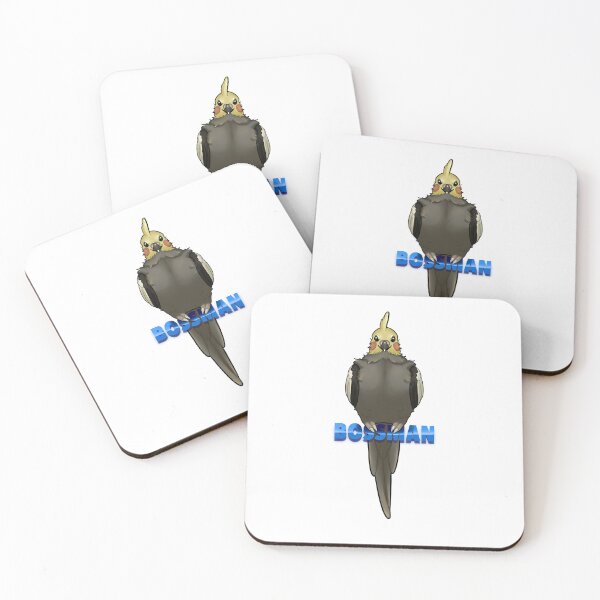 Item preview, Cockatiel Bossman Blue designed and sold by Best Behaved Birds.