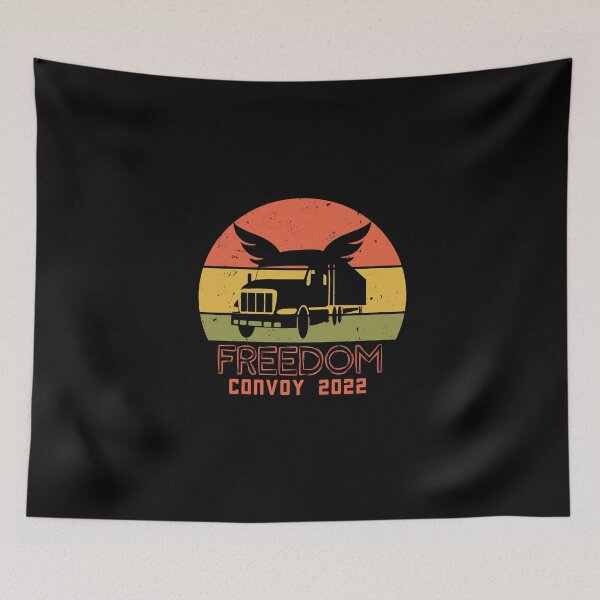 Item preview, Freedom Convoy 2022 - Truckers For Freedom designed and sold by vooART.
