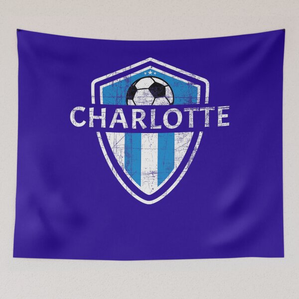 Item preview, Charlotte 704 Jersey - Fan Badge DISTRESSED designed and sold by XanhtoChieng.