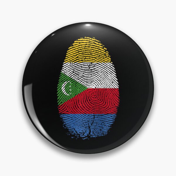 Item preview, Comoros Flag Fingerprint It is in my DNA Comorian designed and sold by XanhtoChieng.