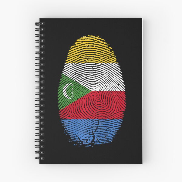 Item preview, Comoros Flag Fingerprint It is in my DNA Comorian designed and sold by XanhtoChieng.